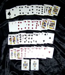 MINT MTG Magic The Gathering Deck Of Poker Playing Cards 52 + 2 Jokers MTG Backs - Image 1