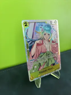One Piece CCG Kouzuki Hiyori (SR) Wings of the Captain OP06-106 Foil Card - Image 3