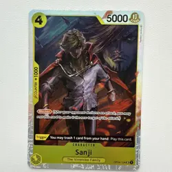 Sanji OP04-104 SR Kingdoms of Intrigue One Piece Card Game TCG English - Image 1