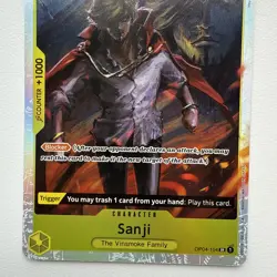 Sanji OP04-104 SR Kingdoms of Intrigue One Piece Card Game TCG English - Image 3