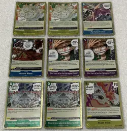 One Piece TCG Lot of 356 Cards OP-5 & OP-7 & OP-9 & OP-12 Dons Rares & SR’s - Image 4