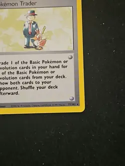 Pokemon Trader TCG Trainer Base Set 77/102 Regular Card Unlimited Rare - Image 4
