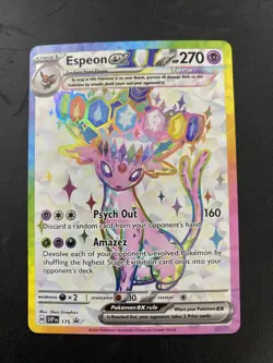 Espeon ex SVP175 Sv: Scarlet & Violet Promo Cards Holo - Image 1