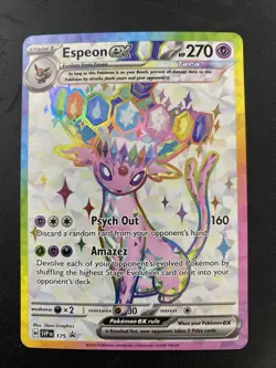 Espeon ex SVP175 Sv: Scarlet & Violet Promo Cards Holo - Image 2