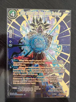 DBS Card - Ultra Instinct Son Goku, Divine Tecnhique BT23-110 SPR-Mint - Image 1