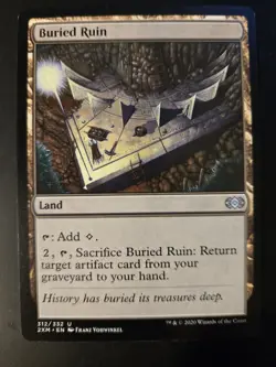 Buried Ruin NM Double Masters MTG FREE SHIPPING - Image 1