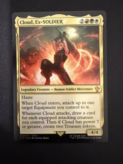 Cloud, Ex-SOLDIER Commander: Final Fantasy Foil - Image 1