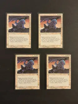 ** Abbey Gargoyles x4 ** NM+ NEVER PLAYED Homelands MtG Magic FAST SHIPPING - Image 1