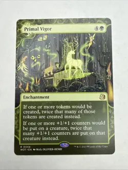 Primal Vigor Wilds of Eldraine: Enchanting Tales Regular - Image 1