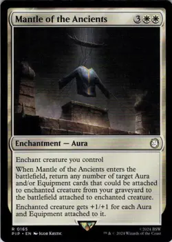MTG Mantle of the Ancients (165) | NM | Universes Beyond: Fallout {PIP} - Image 1
