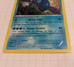 Kyogre 53/160 HP Cracked Ice Holo Rare Pokemon XY - Primal Clash - Image 2