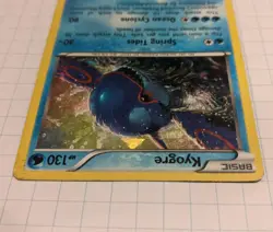 Kyogre 53/160 HP Cracked Ice Holo Rare Pokemon XY - Primal Clash - Image 3