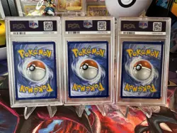 2023 Pokemon Squirtle Wartortle Blastoise ex PSA 9 Illustration Rare Trio 151 - Image 2