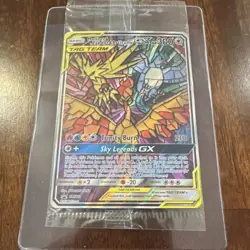 2019 Pokemon Moltres & Zapdos & Articuno GX ETB Promo SM210 | Sealed | NM+ - Image 1