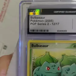 Pokemon Bulbasaur 12/17 POP Series 2 2005 CGC 10 Regular Pokemon Card - Image 4