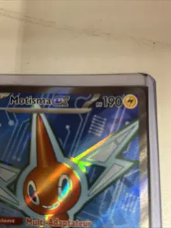 CARTE POKEMON MOTISMA EX 111/094 FA FULL ART FLAMMES FANTASMAGORIQUES ME02 FR - Image 5