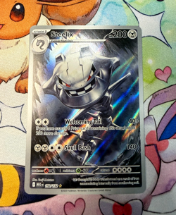 STEELIX 2025 POKEMON MEGA EVOLUTION ILLUSTRATION RARE HOLO 150/132 - Image 1