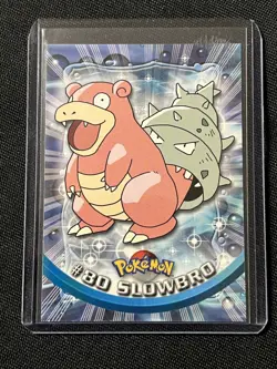 1999 Topps Pokemon TV Animation Edition Series 1 Non Foil #80 SLOWBRO Mint - Image 1
