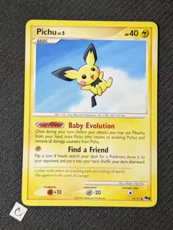 Pichu 11/17 - POP Series Promos 9 Regular Uncommon Pokemon TCG LP - Image 1