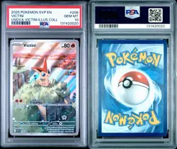2025 POKEMON SVP EN-SV BLACK STAR PROMO #208 VICTINI UNOVA VICTINI ILLUS COLL - Image 3