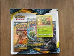 Pokemon TCG - Sun & Moon Unbroken Bonds - Triple Blister Pack - New & Sealed - Image 1