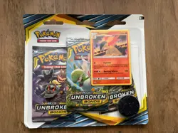 Pokemon TCG - Sun & Moon Unbroken Bonds - Triple Blister Pack - New & Sealed - Image 2