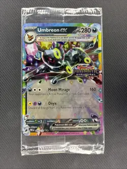 Umbreon ex 60/131 Stamped Pokemon Prismatic Evolutions Promo Sealed 💎 - Image 1