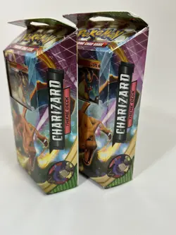 Pokemon Vivid Voltage Charizard Theme Deck Promo Holo in Hand 2020 RARE NEW 2lot 820650807572 - Image 2