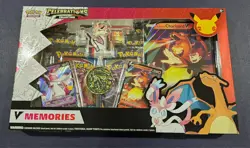 Pokemon 25th Celebrations V Memories Collection Box Charizard Sylveon Gamestop 820650809392 - Image 1