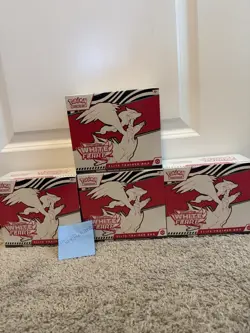 LOT OF 4 Pokemon TCG Scarlet Violet White Flare Elite Trainer Box ETB NEW SEALED - Image 1