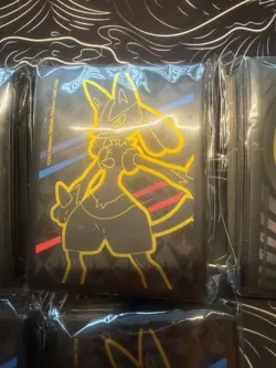 Pokemon TCG Sleeves Lot Crown Zenith ETB Mega Evolution and Phantasmal Flames - Image 4