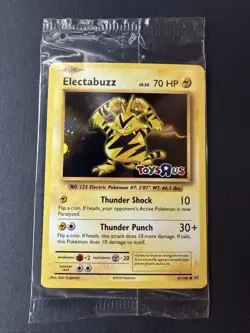 2016 Pokemon HOLO PROMO Electabuzz 41/108 Toys R Us Evolutions Cosmo SEALED!! - Image 1