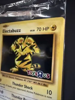 2016 Pokemon HOLO PROMO Electabuzz 41/108 Toys R Us Evolutions Cosmo SEALED!! - Image 3
