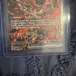 Pokemon TCG Phantasmal Flames Oricorio EX #024 SIR Black Star Promo NO WHITENING - Image 2