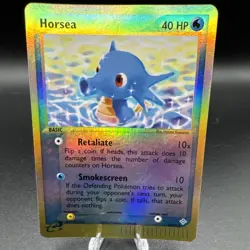 POKEMON EX DRAGON HORSEA #33/97 REVERSE HOLO UNCOMMON LIGHT PLAY 2003 - Image 1