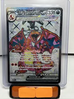 Charizard ex 215/197 Obsidian Flames Ultra Rare Pokemon TCG Near Mint C127 - Image 1
