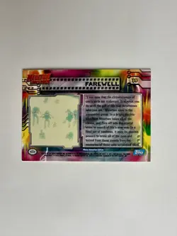 1999 Topps Pokemon Movie Mewtwo Strikes Back #39 Mewtwo Farewell - Image 3