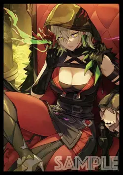 Yu-Gi-Oh Diabellstar the Black Witch doujin Card Sleeve Protector - Image 1