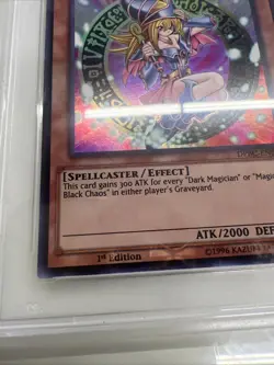Yugioh Kanomi Dark Magician Girl 1st edition DPBC-EN009 PSA 10 Mint - Image 5