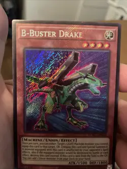 B-Buster Drake LCKC-EN020 Unlimited Secret Rare Near Mint +Bonus FREE SHIPPING! - Image 4