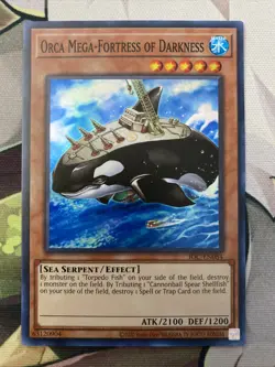 Orca Mega-Fortress of Darkness IOC-EN084 Unlimited Edition Super Rare 25th NM - Image 1