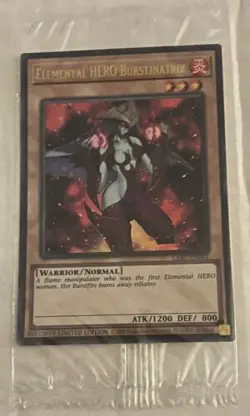 Elemental HERO Burstinatrix - LART-EN041 - Ultra Rare - Limited Edition NM Yugio - Image 1