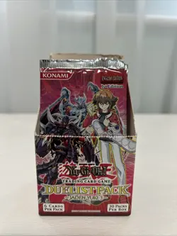YuGiOh Duelist Pack Jaden Yuki 3 6cd Booster Pack 1st Edition English Box-Fresh - Image 1
