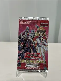 YuGiOh Duelist Pack Jaden Yuki 3 6cd Booster Pack 1st Edition English Box-Fresh - Image 2