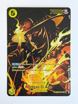 One Piece Card Game Portgas D. Ace SR OP12-011 Legacy of the Master Rush MINT! - Image 1