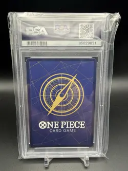 2023 One Piece Three Captains Roronoa Zoro Super Rare #OP01-025 PSA 10 - Image 2