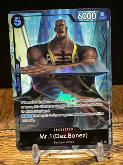Mr. 1 (Daz Bonez) R (Alt Art) OP14-090 The Azure Sea's Seven English One Piece - Image 1