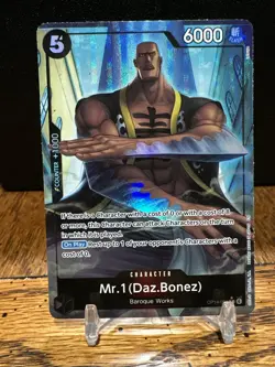 Mr. 1 (Daz Bonez) R (Alt Art) OP14-090 The Azure Sea's Seven English One Piece - Image 3