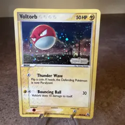 2006 Voltorb 68/92 Ex Legend Maker STAMPED HOLO Pokemon Card - Image 1