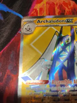 2024 Pokemon TCG English Trading Cards SSP EN 224/191 Archaludon Ex -HC22 - Image 2